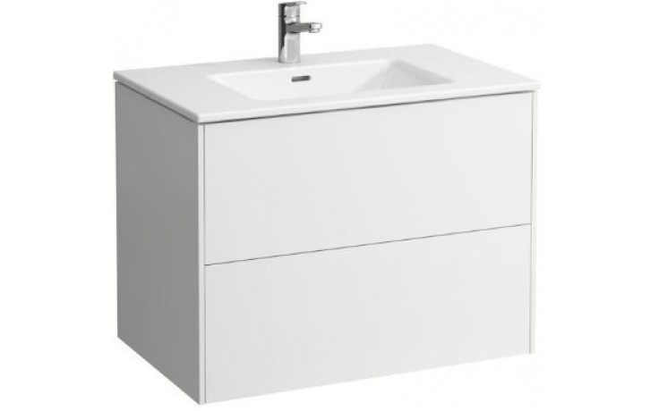 Koupelny Ptáček - LAUFEN PRO S umyvadlo 800x500x610mm, se skříňkou pod  umyvadlo, bílá lesk