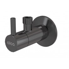 ALCA rohový ventil 1/2"x3/8", s filtrem, kartáčovaný gun metal