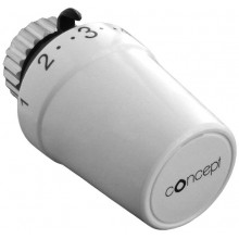 CONCEPT HPT100-30 termostatická hlavice M30x1,5, bílá