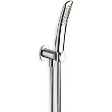 CRISTINA sprchová souprava 3-dílná, ruční sprcha 232 mm, hadice, držák, chrom