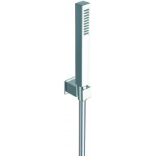 CRISTINA sprchová souprava 3-dílná, ruční sprcha 210 mm, hadice, držák, chrom