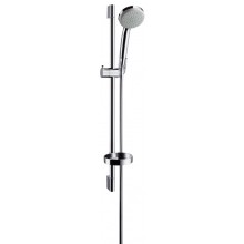 HANSGROHE CROMA 100 1JET sprchová souprava 4-dílná, ruční sprcha pr. 100 mm, tyč, hadice, mýdlenka, chrom