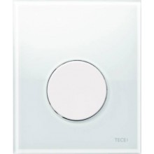 TECE LOOP ovládací tlačítko splachování pro pisoár, sklo, bílá