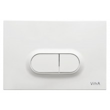 VITRA LOOP O ovládací tlačítko pro dvě splachování, plast, lesklá bílá