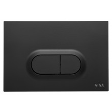 VITRA LOOP O ovládací tlačítko pro dvě splachování, plast, matná černá