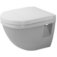 DURAVIT STARCK 3 závěsné WC 360x485mm, hluboké splachování, bílá wondergliss 