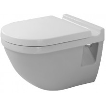 DURAVIT STARCK 3 závěsné WC 360x540mm, hluboké splachování, bílá