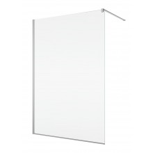HÜPPE SELECT+ stěna walk-in 160x200 cm, matná stříbrná/čiré sklo