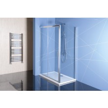 POLYSAN EASY LINE boční stěna 90x190 cm, aluchrom/čiré sklo