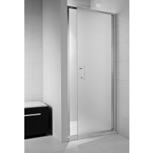 JIKA CUBITO PURE sprchové dveře 90x195 cm, pivotové, lesklý hliník/sklo arctic 