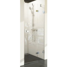 RAVAK BRILLIANT BSD2 80R sprchové dveře 80x195 cm, křídlové, pravé, chrom/sklo transparent 