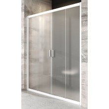 RAVAK BLIX BLDP4 170 sprchové dveře 170x190 cm, posuvné, bílá/sklo grape
