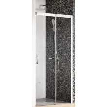 RAVAK MATRIX MSD2 100 R sprchové dveře 100x195 cm, posuvné, pravé, bílá/sklo transparent