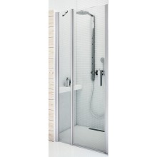 ROTH TOWER LINE TDN1/900 sprchové dveře 90x200 cm, lítací, stříbro/sklo transparent