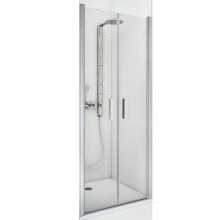 ROTH TOWER LINE TCN2/900 sprchové dveře 90x200 cm, lítací, stříbrná/sklo transparent