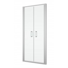 SANSWISS TOP LINE TOPP2 sprchové dveře 75x190 cm, lítací, bílá/sklo Durlux