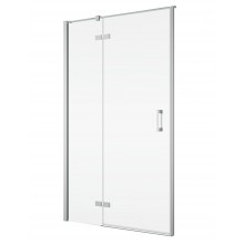 SANSWISS PUR PU13PG sprchové dveře 90x200 cm, křídlové, chrom/čiré sklo Aquaperle