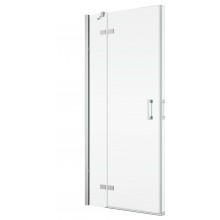 SANSWISS PUR PUE2PG sprchové dveře 90x200 cm, křídlové, chrom/čiré sklo