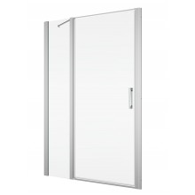SANSWISS DIVERA D22T13 sprchové dveře 90x200 cm, vstup 530 mm, lítací, aluchrom/čiré sklo