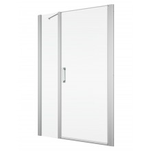 SANSWISS DIVERA D22T31 sprchové dveře 110x200 cm, vstup 530 mm, lítací, aluchrom/čiré sklo