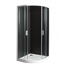 JIKA LYRA PLUS sprchový kout 90x90 cm, R540, posuvné dveře, bílá/sklo čiré