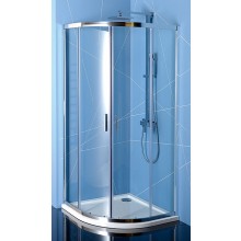 POLYSAN EASY LINE sprchový kout 120x90 cm, R550, posuvné dveře, leštěný hliník/sklo čiré