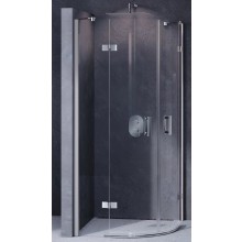RAVAK SMARTLINE SMSKK4 80 sprchový kout 80x80 cm, R489, křídlové dveře, chrom/sklo transparent