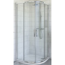 ROTH PROXIMA LINE PXR2N/1000 sprchový kout 100x100 cm, R550, posuvné dveře, brillant/sklo transparent