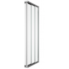 SANSWISS TOP LINE TOE3 D sprchové dveře 90x190 cm, posuvné, aluchrom/sklo Satén