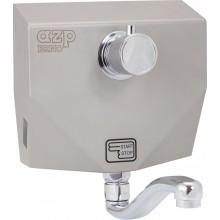 AZP BRNO umyvadlová nástěnná senzorová baterie pro jednu vodu, napájení z baterie, nerez