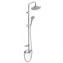 NOVASERVIS TITANIA FRESH sprchový set s baterií, hlavová sprcha, ruční sprcha, tyč, hadice, chrom
