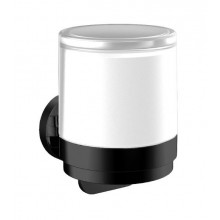 EMCO CONCEPT BLACK dávkovač tekutého mýdla, nástěnný, sklo, černá