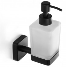 CONCEPT 150 dávkovač tekutého mýdla, nástěnný, sklo, černá