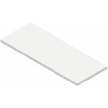 CONCEPT JIKA deska 800x470x52mm, nábytková bez výřezu, bílá