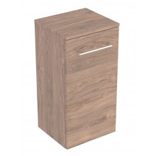 GEBERIT SELNOVA SQUARE boční skříňka 33x29,7x65 cm, 1 dvířka, ořech hickory světlý melamin struktura dřeva