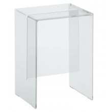 KARTELL BY LAUFEN MAX-BEAM stolička 330x280x465mm, krystal transparentní