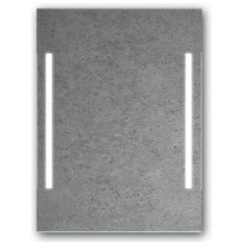 AMIRRO LUMINA WHITE zrcadlo 60x80 cm, s osvětlením
