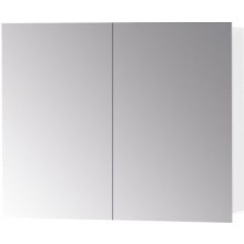 DŘEVOJAS Q GA2 70 zrcadlová skříňka 70x68x14,8 cm, lamino, lesklá bílá