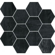 IMOLA CREATIVE CONCRETE mozaika 25x30cm, black