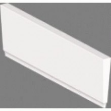 JIKA LYRA čelní panel 1700x560m, akrylát, bílá