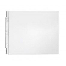 POLYSAN PLAIN boční panel 70x59cm, bílá